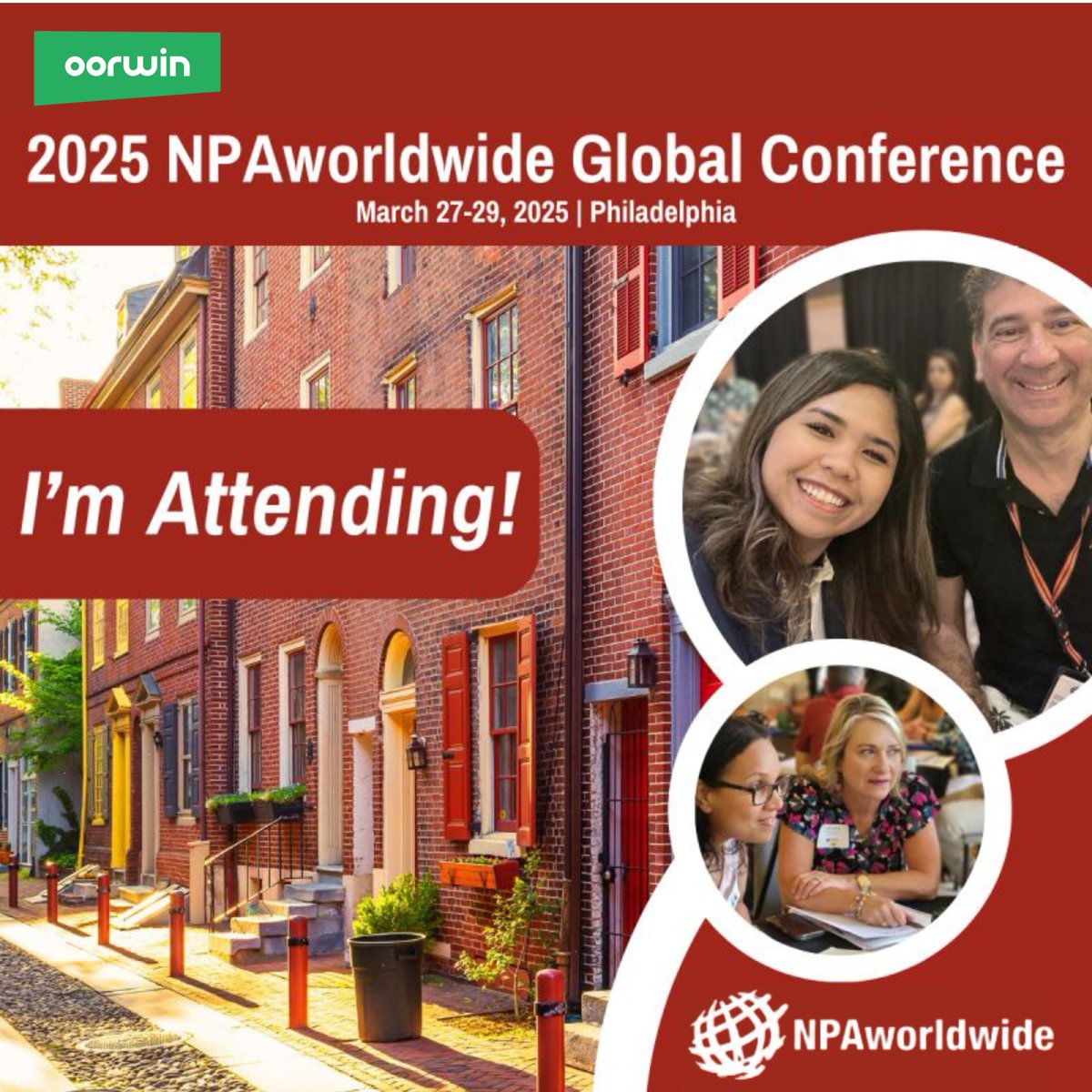 🚀 Oorwin is joining the NPAWorldwide Global Conference 2025, March 27-29 in Philadelphia! 🌟

Join Srikanth Adepu as he showcases Oorwin's innovative solutions to help businesses thrive. Let’s connect! 🤝

<a href="/NPAworldwide/">NPAworldwide</a>

#NPAWorldwide2025 #Oorwin #Innovation #Networking