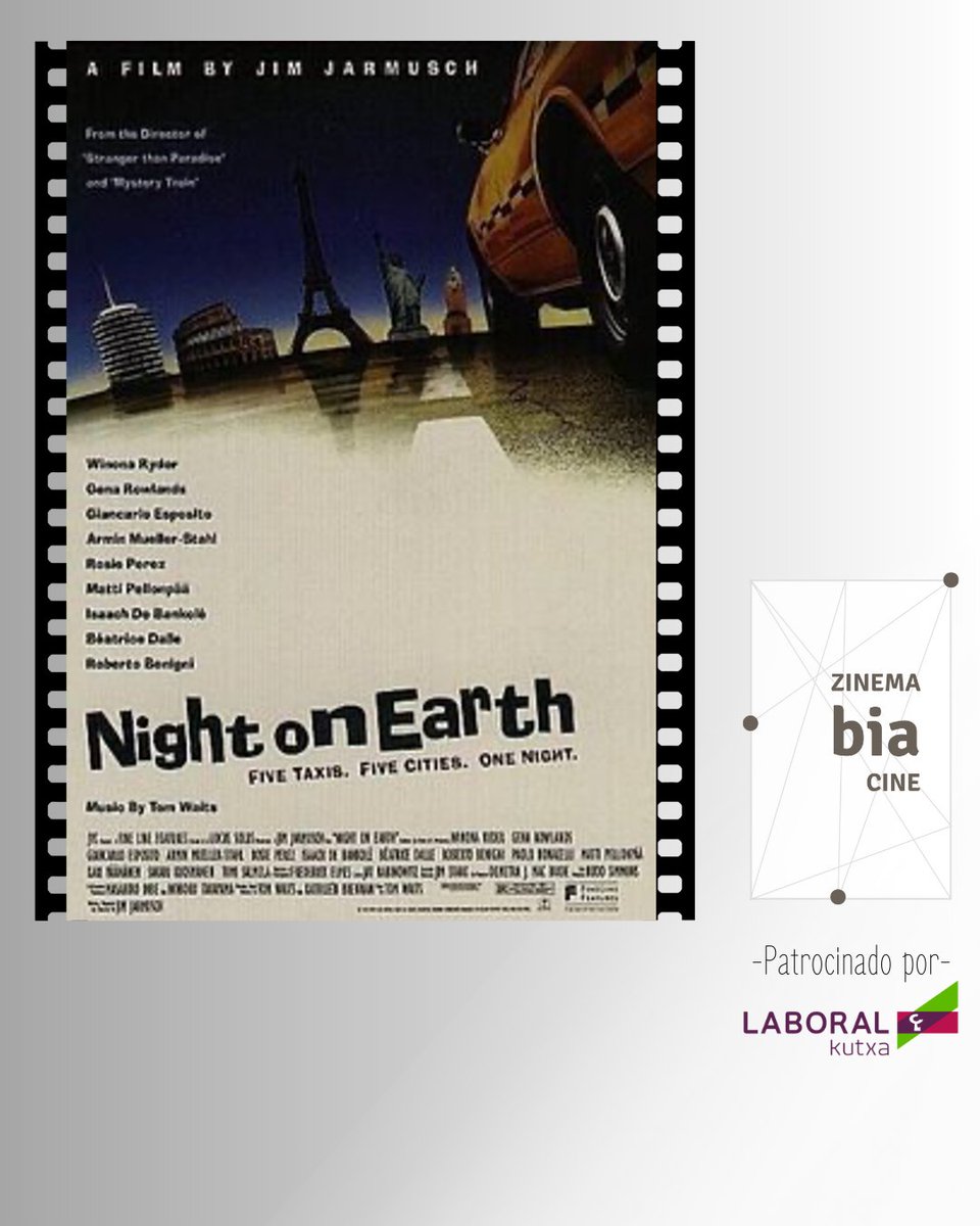 BIAarchitecture (@biaarchitecture) on Twitter photo 🎬✨ El 27 de marzo viajamos por Night on Earth en Coreografías del Espacio Público de 𝗕𝗜𝗔 𝗙𝗼𝗿𝘂𝗺. Cinco taxis, cinco ciudades, una noche. 🚖🌍
🕒 19:00
📍 <a href="/COAVNbiz/">Arquitectos/as Bizkaia</a>
🎟 Entrada libre
Patrocina: @laboral_kutxa
#BIAForum2024 #Cine #Arquitectura #JimJarmusch #Bilbao 🎬✨ El 27 de marzo viajamos por Night on Earth en Coreografías del Espacio Público de 𝗕𝗜𝗔 𝗙𝗼𝗿𝘂𝗺. Cinco taxis, cinco ciudades, una noche. 🚖🌍
🕒 19:00
📍 <a href="/COAVNbiz/">Arquitectos/as Bizkaia</a>
🎟 Entrada libre
Patrocina: @laboral_kutxa
#BIAForum2024 #Cine #Arquitectura #JimJarmusch #Bilbao