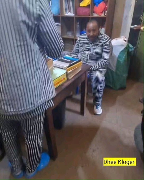 Former Kiambu Governor Ferdinand Waititu Seen in Prison Uniform Amid Legal Troubles