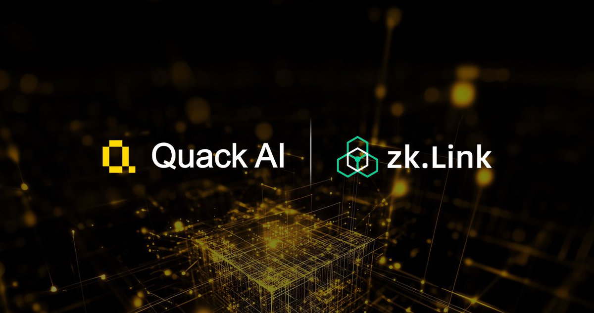 Quack AI x zkLink: Powering Smarter On-Chain Governance! 🤖🔗

Quack AI is teaming up with <a href="/zkLink_Official/">zkLink | Aggregated Rollup 🐊</a> to bring intelligent, AI-driven on-chain governance to their ecosystem. This collaboration strengthens decentralized decision-making, ensuring a more efficient and