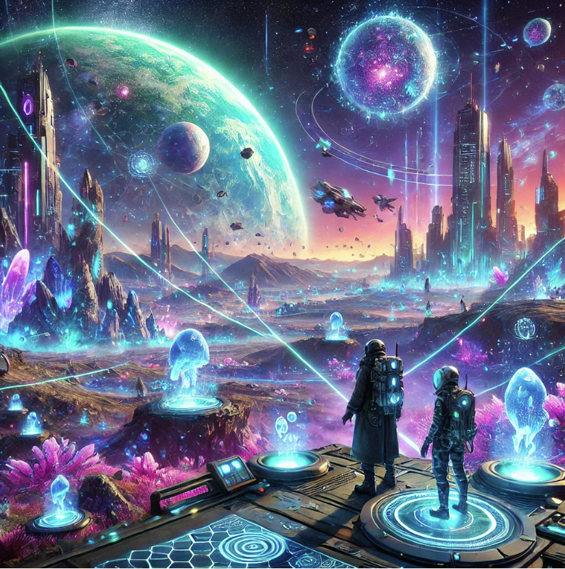 digikaai's tweet photo. Discover the Unknown: A New Era of Exploration

Venture into unexplored planets and breathtaking landscapes in Smart Quantum Game. Every step leads to mysteries, hidden challenges, and endless adventures. Are you ready to push the boundaries of exploration?

#SmartQuantumGame #ExploreTheUnknown #GamingRevolution #NextGenGaming #Metaverse #Web3Gaming