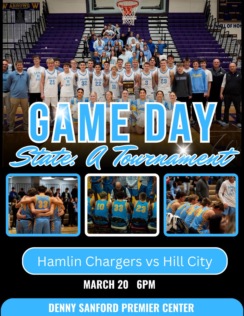 Game Day at the “A”
Hamlin Chargers vs Hill City Rangers at the Denny!
