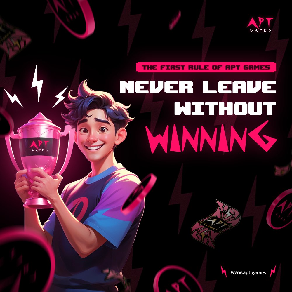 apt_games's tweet image. 🚨 If you’re not winning, you’re not playing APT Games.

🎟️ 3 daily chances.
🏠 Second chances to win.
💰 OWN the assets, control the rewards.

🔥 What’s your biggest APT win? Drop it below!

👉 apt.games

#APTGame #WinEveryTime #GamingWithRewards