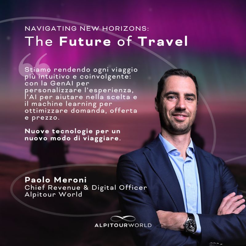 Ginesmc's tweet photo. AI, video-sharing &amp; personalization reshape tourism!

Paolo Meroni, of Alpitour World, attended 𝘕𝘢𝘷𝘪𝘨𝘢𝘵𝘪𝘯𝘨 𝘕𝘦𝘸 𝘏𝘰𝘳𝘪𝘻𝘰𝘯𝘴 by Accenture Italy. https://t.co/846W2dYX3p