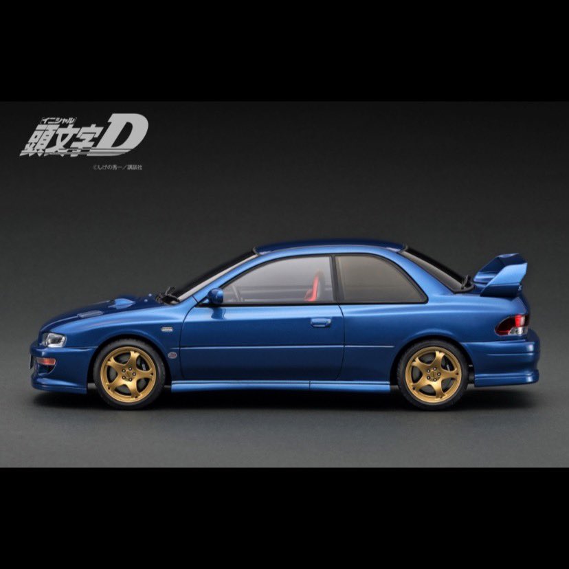 【送料無料❗️匿名発送❗️】イグニッションモデル　頭文字D wrx インプレッサ IG3539 1/18 INITIAL D SUBARU Impreza WRX type R STi Version