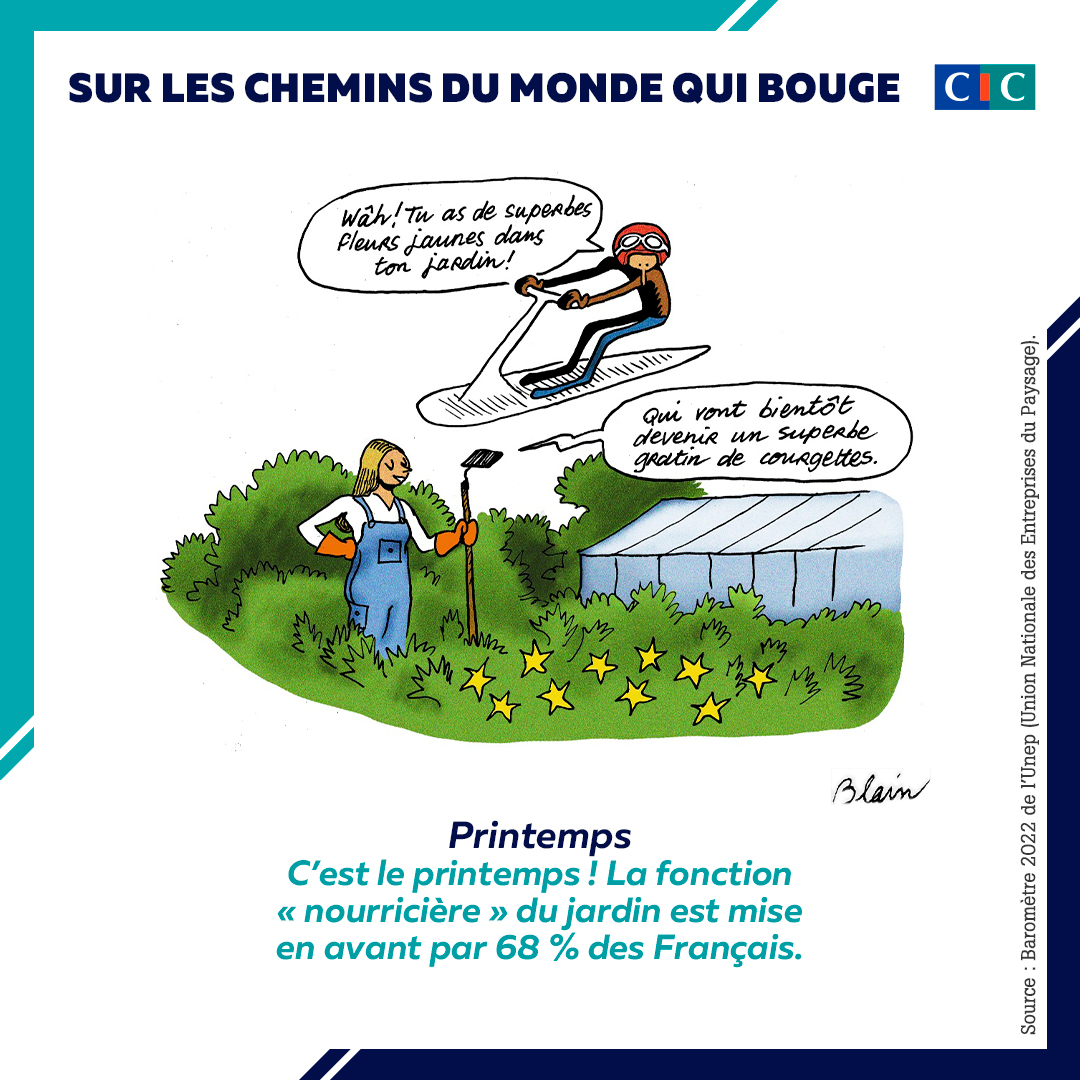 cic's tweet photo. 🌿 Et vous, avez-vous déjà eu l’occasion de cultiver vos propres légumes ? #Construisons #Dessin #Lesaviezvous https://t.co/aS81b09Jx2