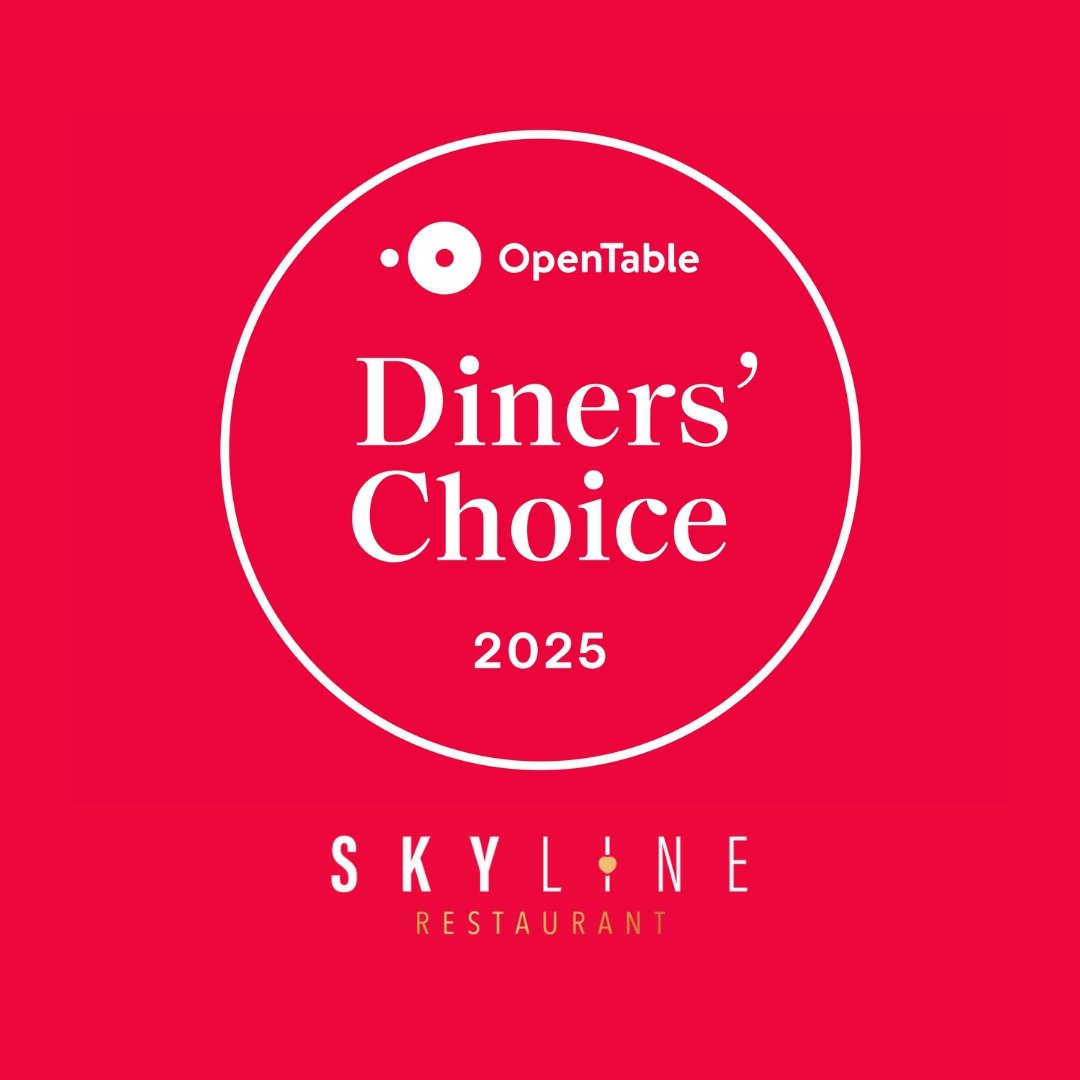 𝐖𝐞’𝐯𝐞 𝐝𝐨𝐧𝐞 𝐢𝐭 𝐚𝐠𝐚𝐢𝐧 🥂

Thanks to your amazing reviews, Skyline Restaurant has once again been awarded an <a href="/OpenTable/">OpenTable</a> 𝐃𝐢𝐧𝐞𝐫𝐬’ 𝐂𝐡𝐨𝐢𝐜𝐞 𝐀𝐰𝐚𝐫𝐝 

Come and see what makes us a Diners’ Choice favourite - book your table now 👉bit.ly/skylineattynec…