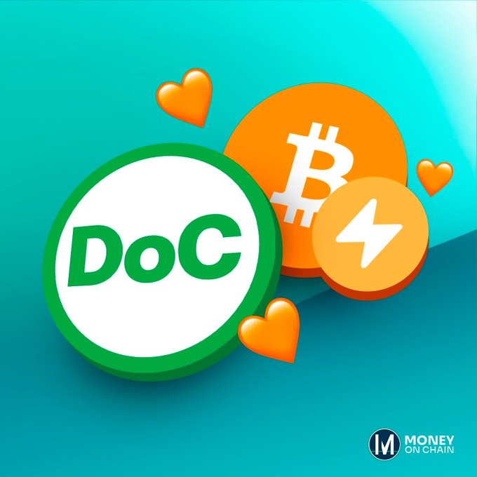 The most solid stablecoin on Bitcoin(<a href="/rootstock_io/">Rootstock</a>) right now is $DOC.

The only problem? Some brokers and exchanges don’t list it. But that’s not a problem anymore.  

Now, you can easily convert $DOC to $USDT and access your funds however you need.  

How? Very simple.

Thread: