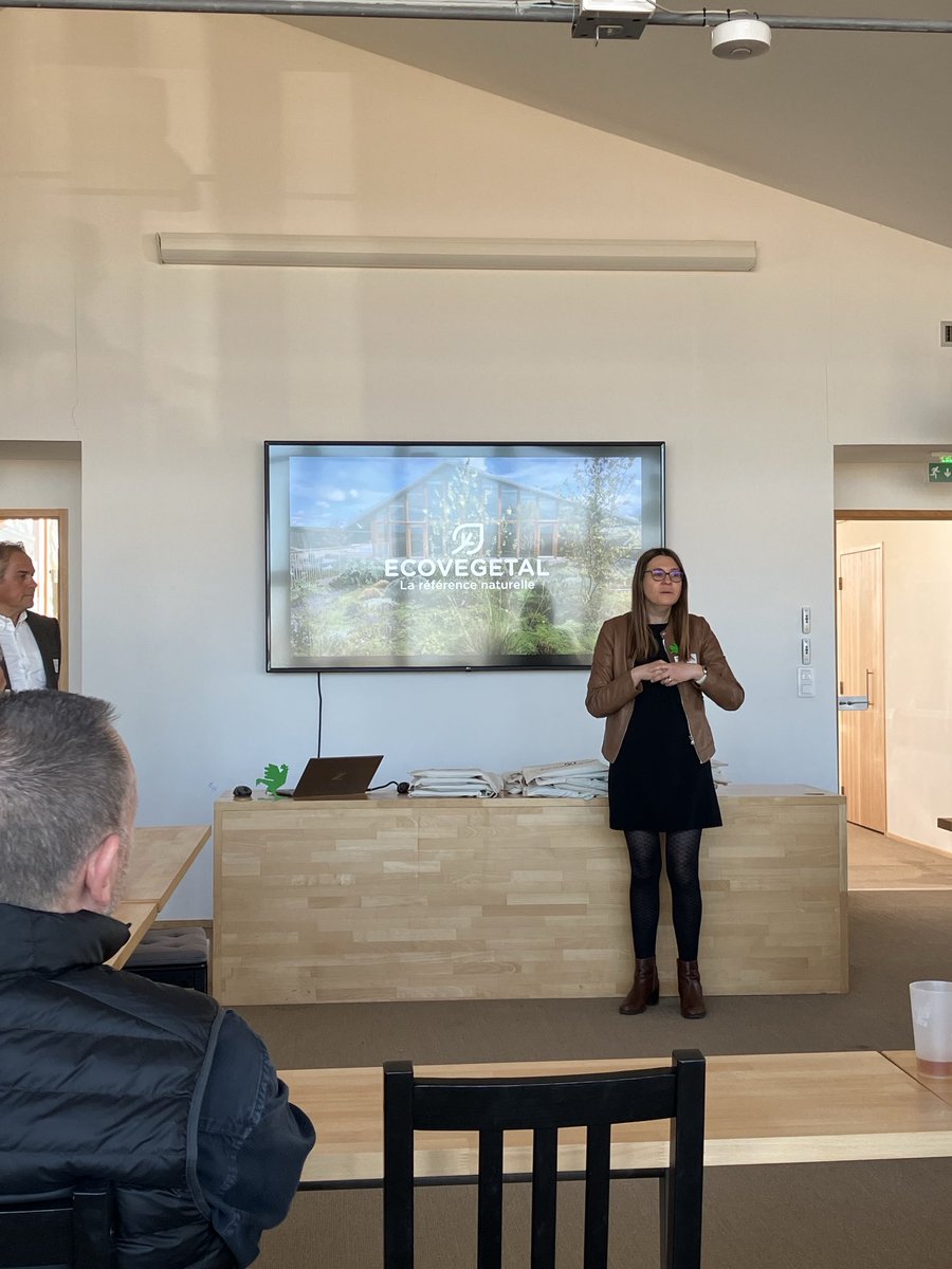 …je participe ce matin à un événement #Climat by ⁦<a href="/Bpifrance/">Bpifrance</a>⁩ chez ⁦<a href="/ECOVEGETAL1/">ECOVEGETAL</a>⁩ , une pépite de la ⁦<a href="/RCValdeLoire/">Région Centre-Val de Loire</a>⁩ : belle occasion pour réseauter et rencontrer quelques prospects