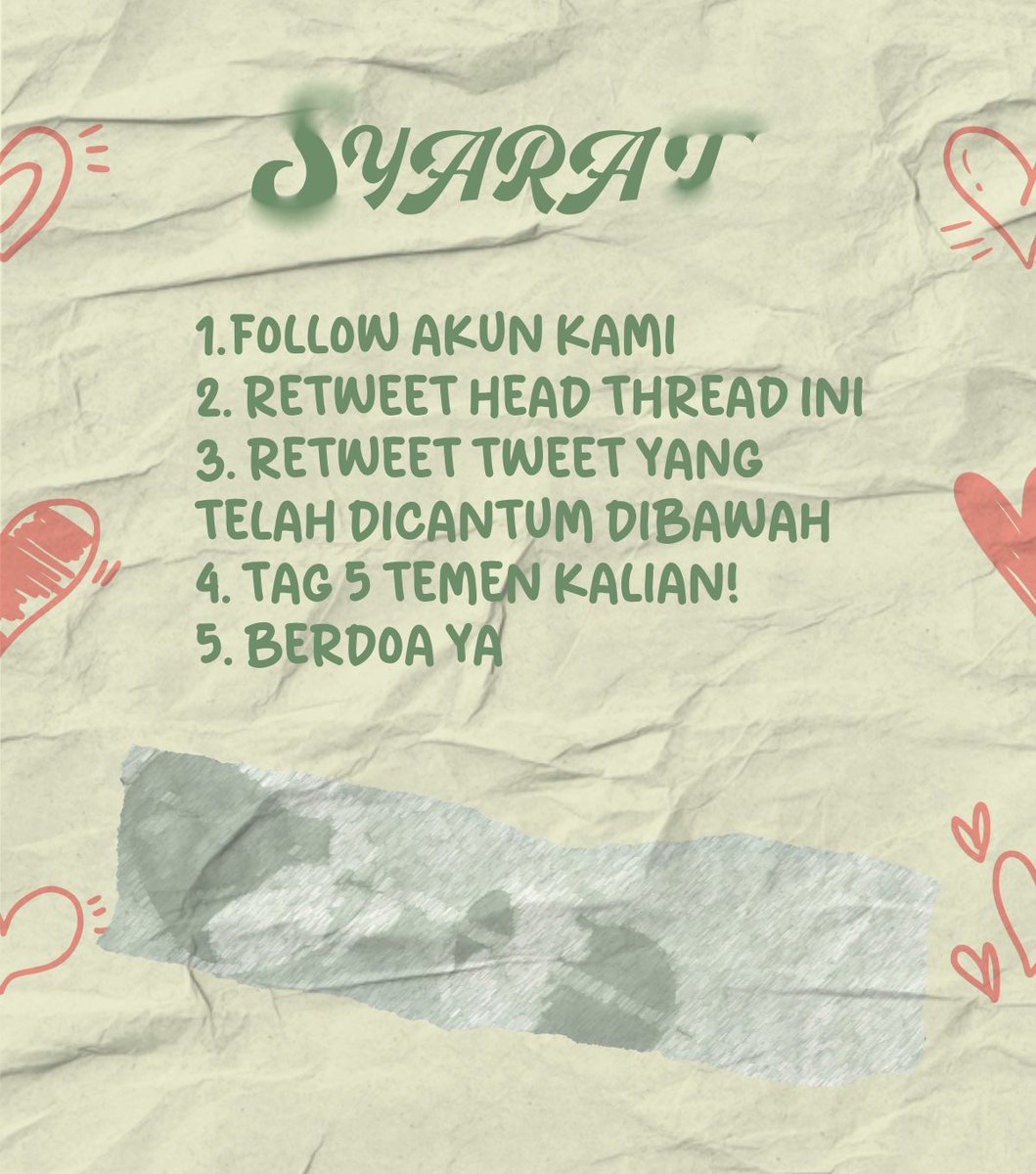 _READYFOR_LOVE's tweet image. ⠀ ⠀
⠀
Kami menawarkan kesempatan emas bagi mereka yang beruntung, untuk meraih tempat di tengah-tengah komunitas kami. Jangan biarkan kesempatan ini menghilang seperti bayang-bayang yang terus berlari; karena kesempatan ini hanya datang sekali.
⠀
⠀ ⠀