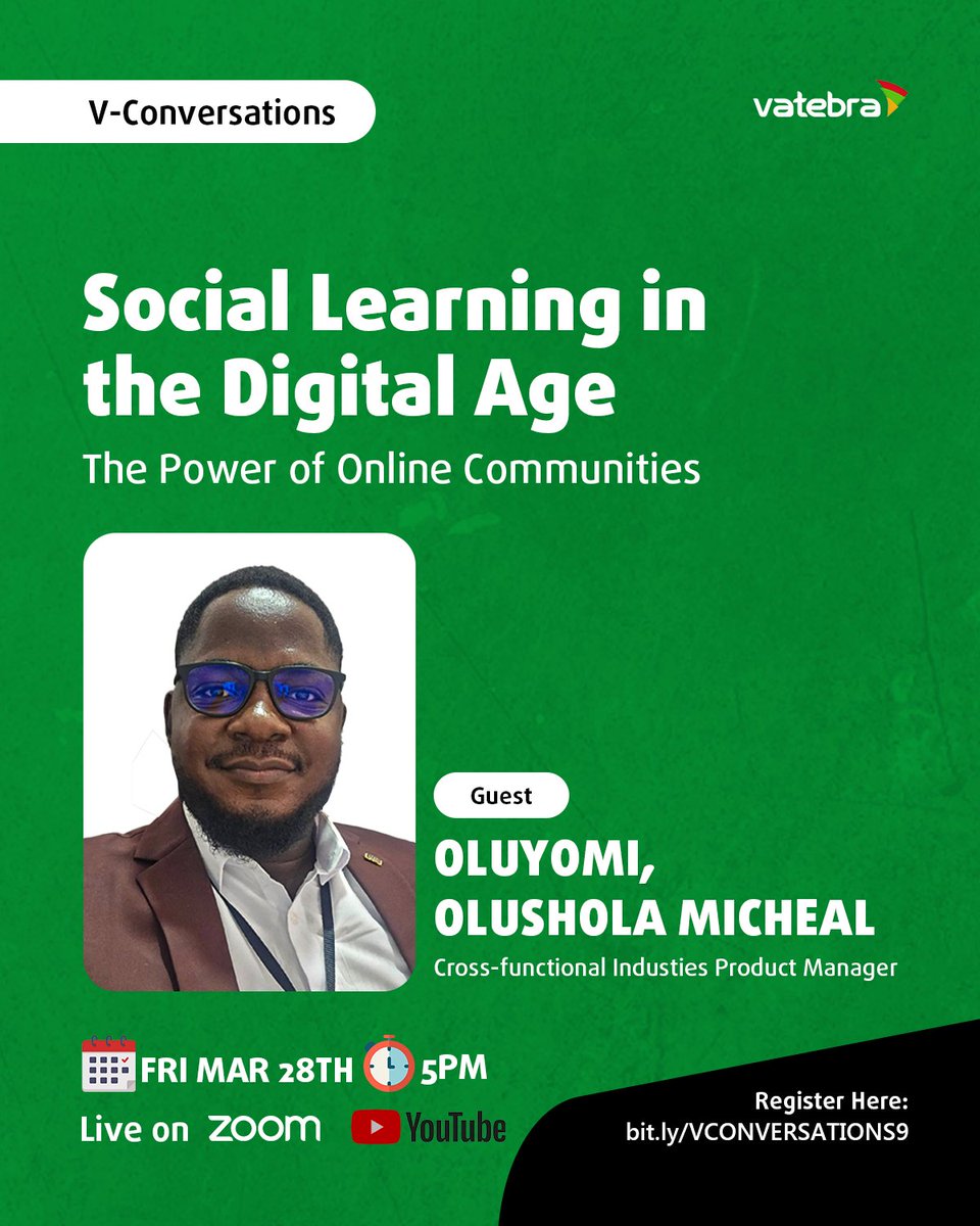 How do online communities enhance learning? 🤔💡

Join us for an exciting session on the power of social learning in the digital age!

Discover key insights on fostering collaboration, tackling learning challenges, and building impactful educational products using technology.