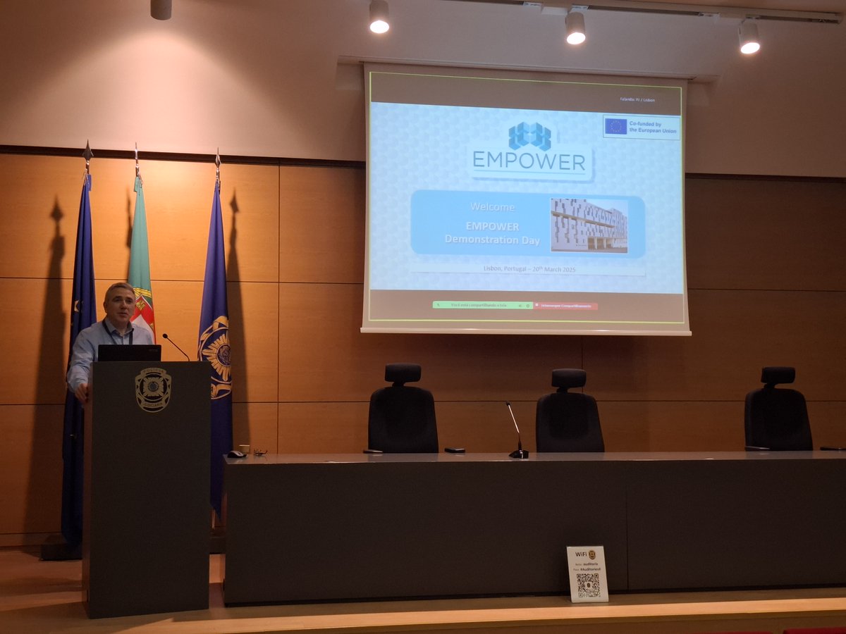 EmpowerTools (@empowerpilot) on Twitter photo We're kicking off in Lisbon <a href="/PJudiciaria/">Polícia Judiciária</a> with our Co-ordinator John, <a href="/transgero/">Transgero Ltd.</a> giving an overview of the entire project We're kicking off in Lisbon <a href="/PJudiciaria/">Polícia Judiciária</a> with our Co-ordinator John, <a href="/transgero/">Transgero Ltd.</a> giving an overview of the entire project
