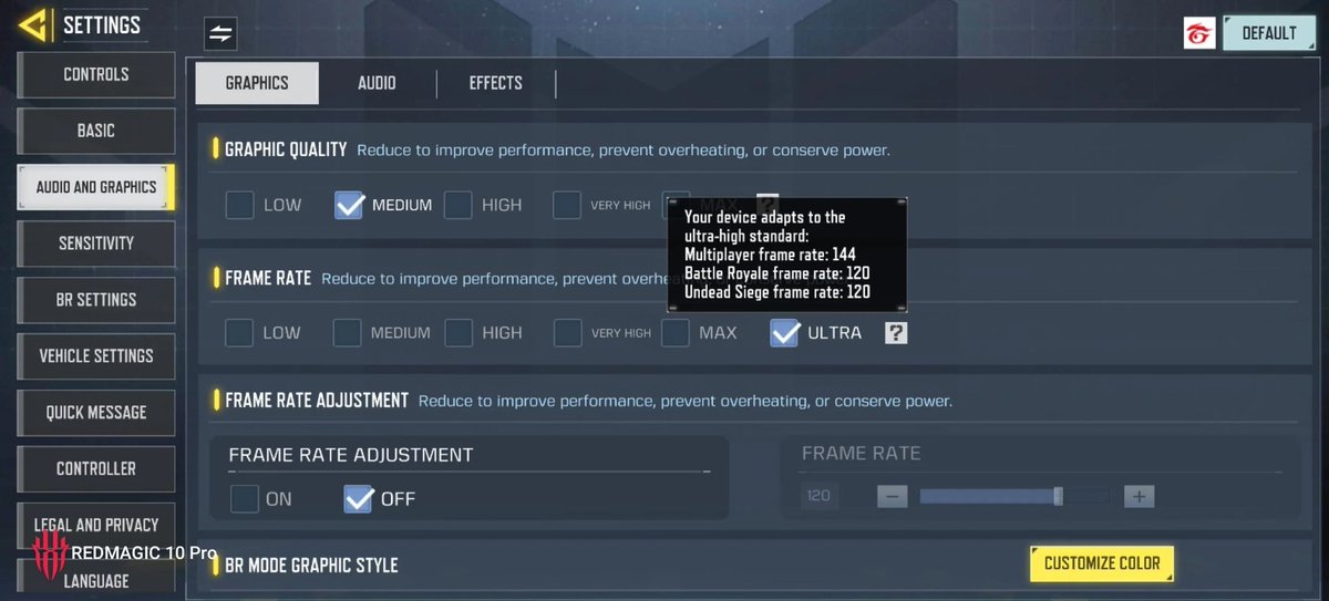 LeakersOnDuty's tweet image. Select High-End Devices (like ROG Phone 9 Pro and Redmagic 10 Pro) to Get 144 FPS (MP) and 120 FPS (BR &amp;amp; Zombies) After Update.

#callofdutymobile #codm #codmobile