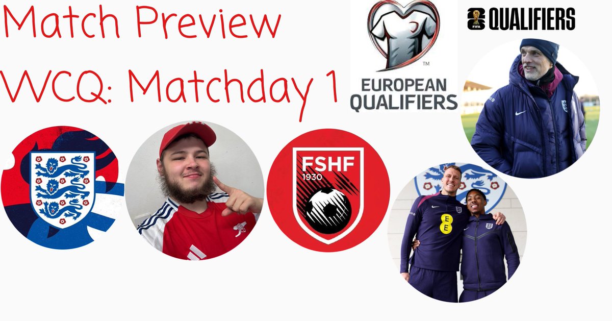 alfieD_YT's tweet photo. Another doubleheader today on the alfieD YouTube Channel!!!
12pm: Preview ahead of the #ChineseGP
5pm: Match preview of England 🏴 vs Albania 🇦🇱
#WorldCupQualifiers #WorldCup2026 #f1 #f175 #ChiGP https://t.co/BafjTo85xU