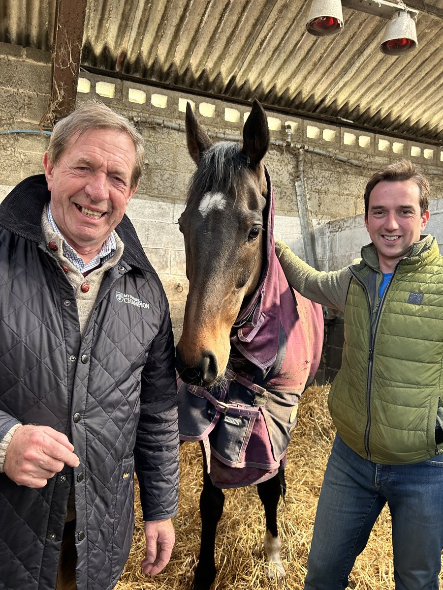 Derek ‘Tommo’ Thompson (@tommoracing) on Twitter photo Look who I bumped into at <a href="/BenHaslamRacing/">Ben Haslam</a> - ILIKEDWAYURTHINKIN half brother to the Cheltenham Gold Cup winner 🏆 Also owned by JP McManus who is a great supporter of this friendly and winning dual purpose yard in an incredible setting by Middleham Castle 🤩 Look who I bumped into at <a href="/BenHaslamRacing/">Ben Haslam</a> - ILIKEDWAYURTHINKIN half brother to the Cheltenham Gold Cup winner 🏆 Also owned by JP McManus who is a great supporter of this friendly and winning dual purpose yard in an incredible setting by Middleham Castle 🤩