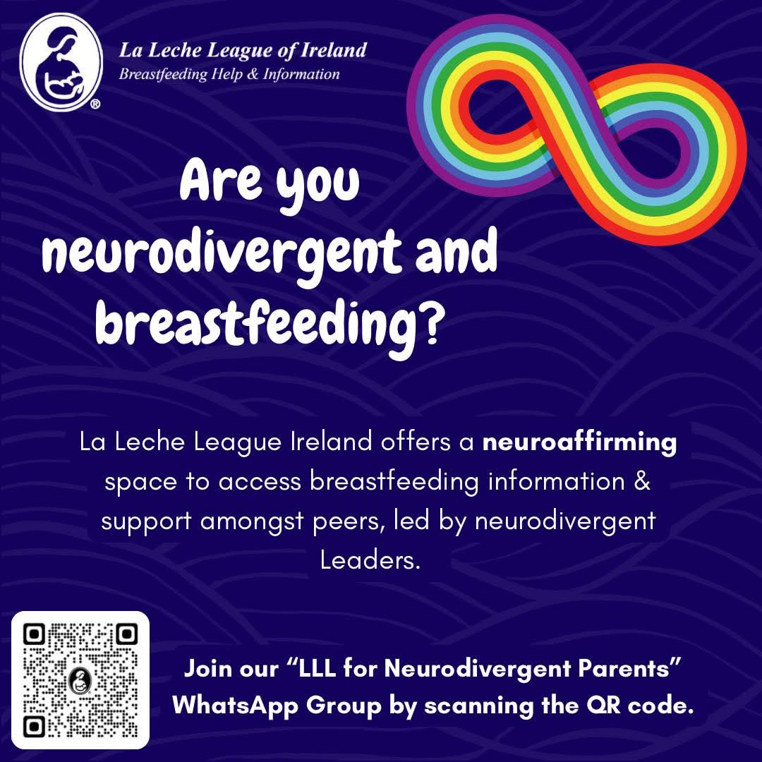 It’s Neurodiversity Celebration Week! 

Neurodivergent mothers &amp; parents often experience parenting &amp; breastfeeding in a way that may be different from their neurotypical peers (due to sensory processing differences, feelings of overwhelm, etc)...