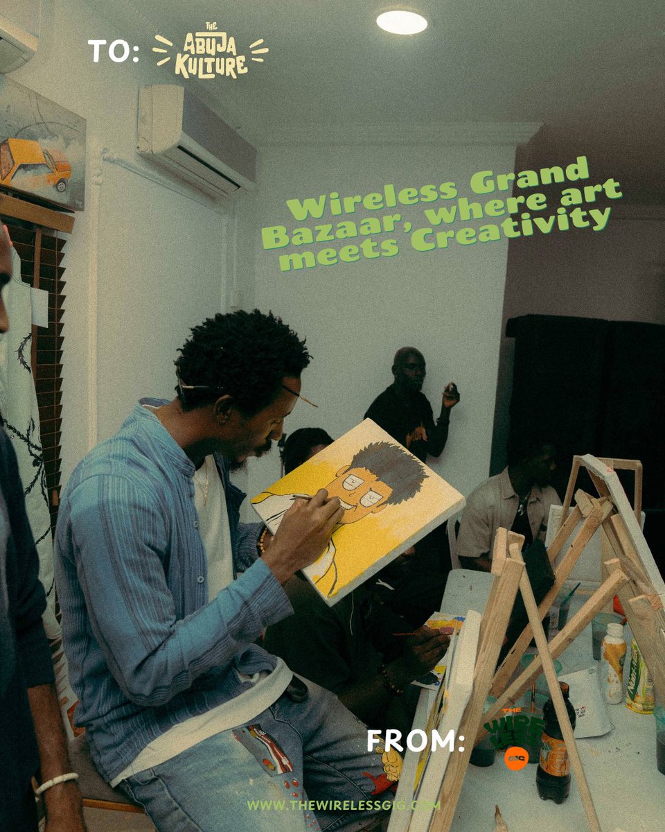 AbujaKulture's tweet photo. From @thewirelessgig to @abujakulture ππ¨πΆ
Have you heard about Wireless Grand Bazaar? An innovative marketplace celebrating art, fashion, music, and entrepreneurship! π₯
π Date: April 20th
β° Time: 12 PM
#Abuja #wirelessgrandbazaar https://t.co/Dl8FNv5hhB