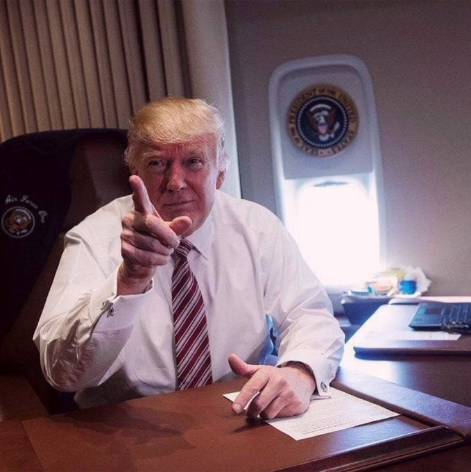 WakeUpPatriott's tweet photo. 🚨Be Honest: 

DO YOU BELIEVE DONALD TRUMP IS A GOOD MAN? 

A. YES 
B. NO https://t.co/W2vKAU04fx