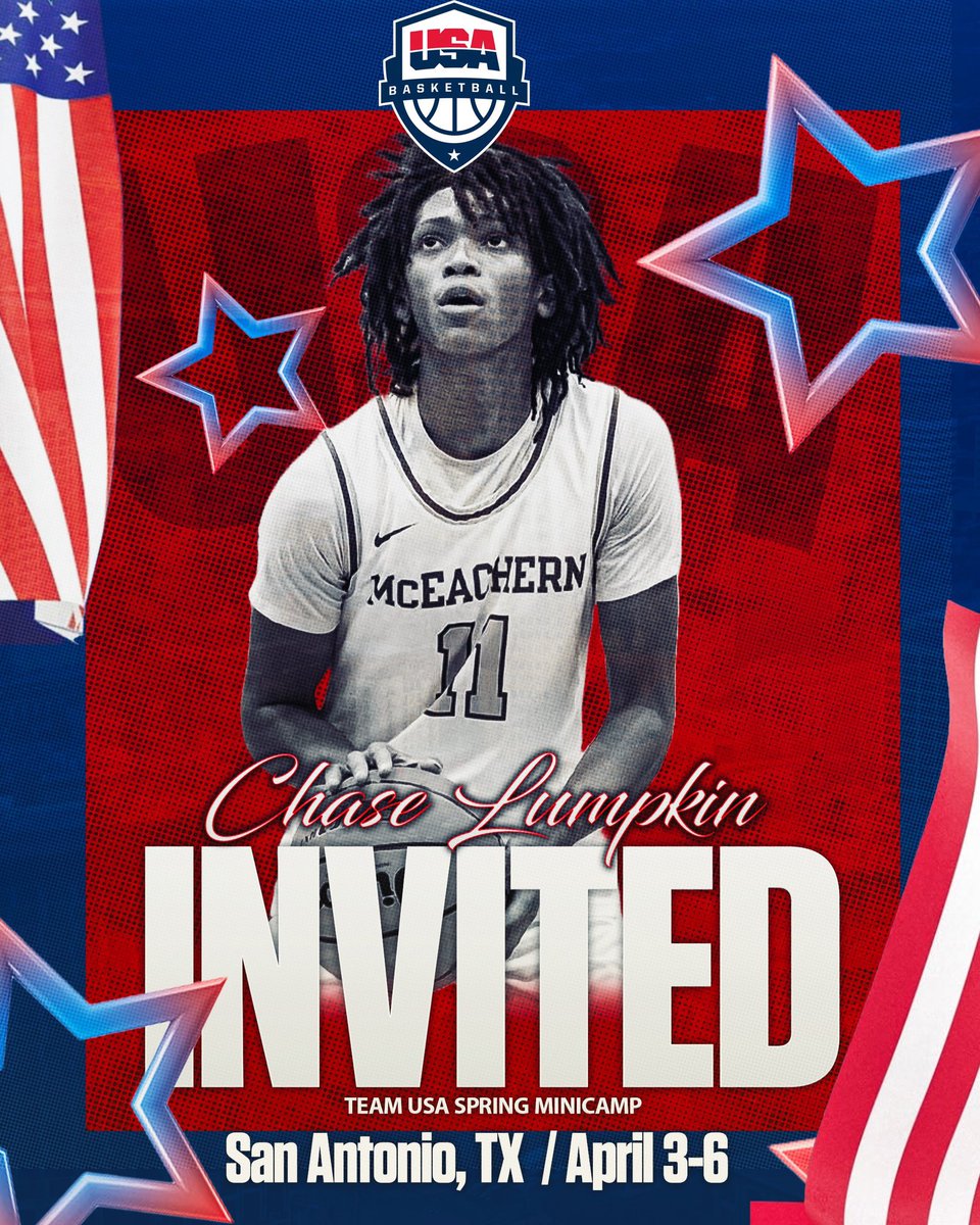 McEachern Boys Basketball (@mceachernboysbb) on Twitter photo We are sooooo excited and proud of <a href="/ChaseLumpkin1/">Chase Lumpkin</a> on his <a href="/usabasketball/">USA Basketball</a> invite. Hard work is UNDEFEATED and you continue to prove us right!! Go Be GREAT!! <a href="/McEachernSports/">McEachern HS Athletics</a> We are sooooo excited and proud of <a href="/ChaseLumpkin1/">Chase Lumpkin</a> on his <a href="/usabasketball/">USA Basketball</a> invite. Hard work is UNDEFEATED and you continue to prove us right!! Go Be GREAT!! <a href="/McEachernSports/">McEachern HS Athletics</a>