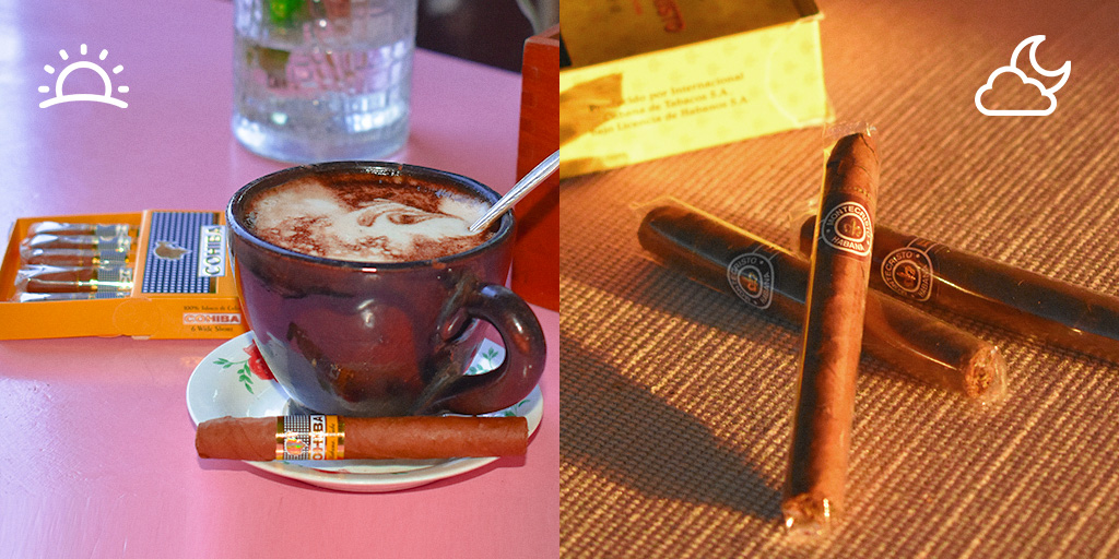 El mundo se divide entre los madrugadores y los que se activan cuando cae el sol... Y tú, ¿de qué team eres? 🤔

☕ #Cohiba Wide Short con el primer café
🔥 #Montecristo Short al atardecer

#CubanMiniCigars