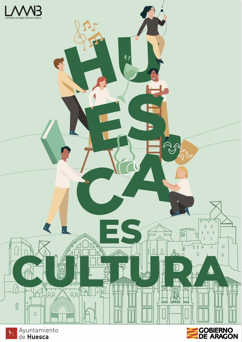 El próximo miércoles tendrá lugar la sesión de retorno del proceso participativo #HuescaEsCultura para la definición del plan de cultura municipal del <a href="/aytohuesca/">Ayuntamiento de Huesca</a> 

📅 Miércoles 26 de marzo
⏰ 18:00h
📍Salón azul del Casino de #Huesca.

No es necesaria inscripción.