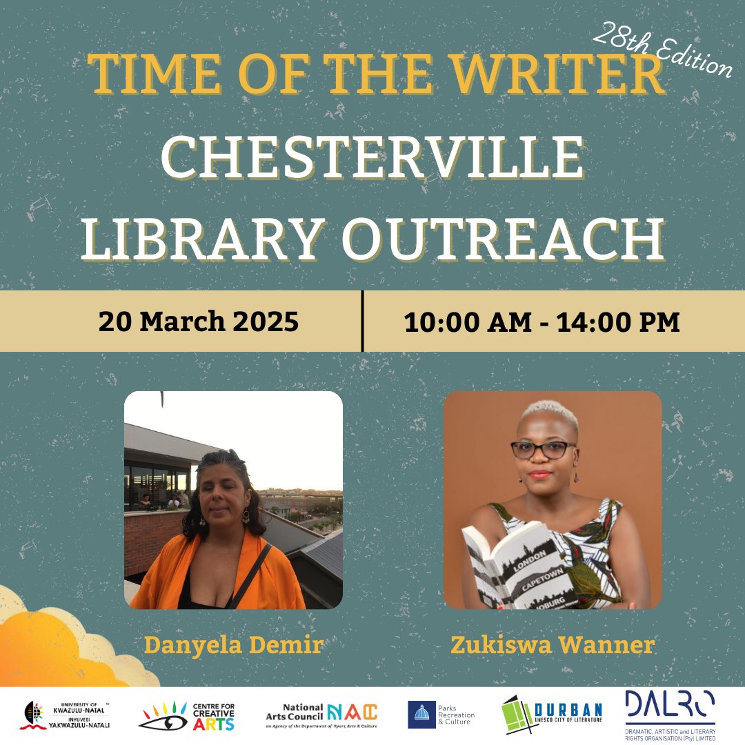 eThekwiniM's tweet photo. #TimeOfTheWriter https://t.co/s6PhNFtPwb