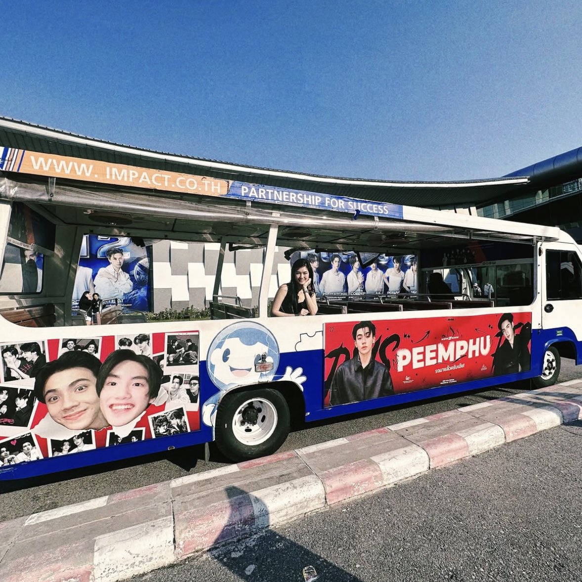 ฮือม๊ายุ้ยน่ารักอะ ขึ้นไปถ่ายโปรเจคภีมภูบนรถลางด้วย🥺💖