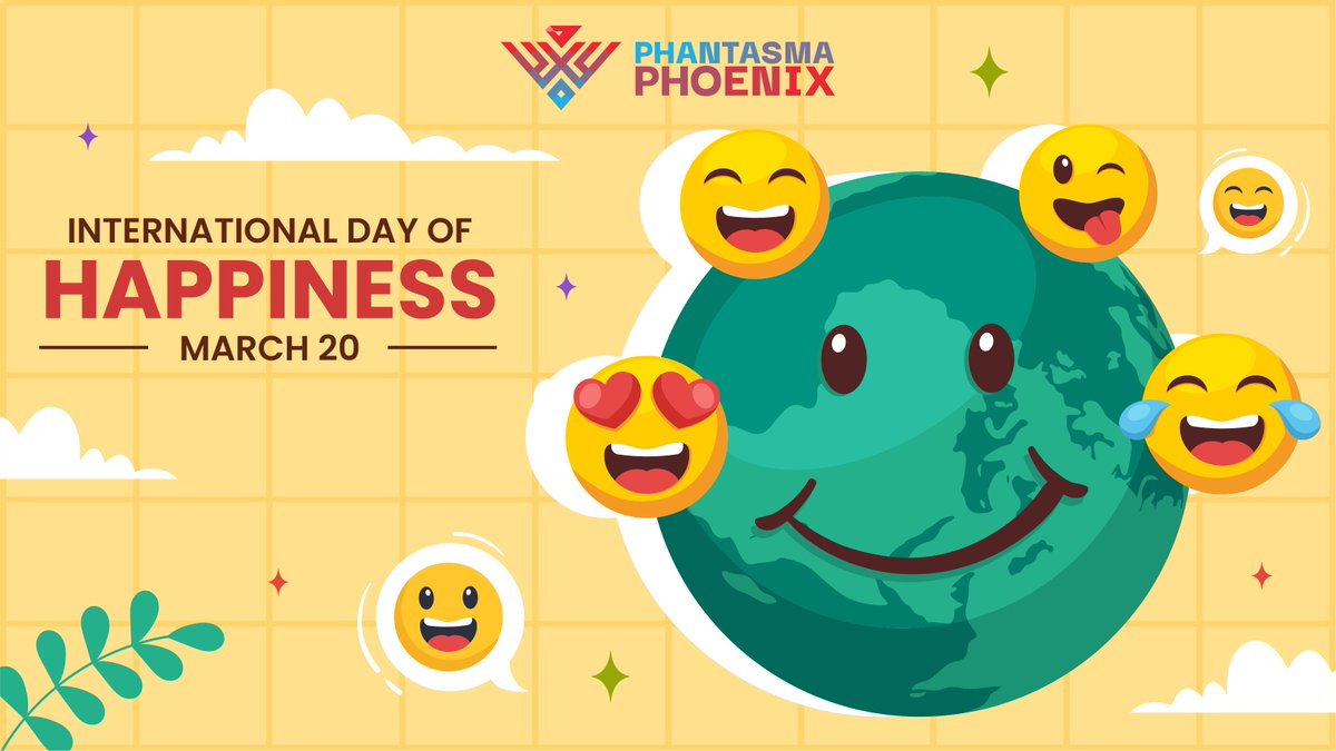 PhantasmaChain's tweet photo. 🌍😃 Happy International Day of Happiness! 🎉✨

In Web3, happiness is true ownership, low fees, and endless possibilities! 🏆🎮
Whether you're gaming, collecting NFTs, or building the future—Web3 gives you the freedom to create &amp; connect like never before.

$SOUL https://t.co/EMGUrAg3Qz