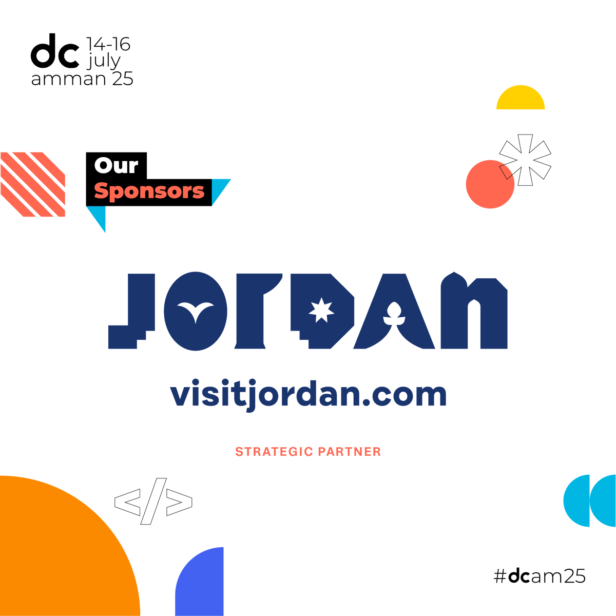 We are proud to have Jordan Tourism Board as a Strategic Partner of droidcon Amman 2025. Thank you for your continuous support. The 2nd edition of droidcon Amman on 14-16 July. Get your tickets today.
#droidcon #Amman #JTB #VisitJordan
<a href="/VisitJordan/">Visit Jordan</a>