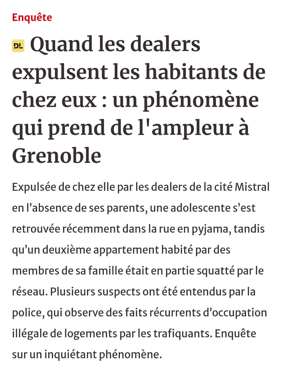 La loi narcotrafic est une urgence. Ses nouveaux outils de lutte contre le blanchiment d'argent seront décisifs pour la lutte contre l'insécurité.
Le prochain Maire de Grenoble devra s'en saisir et faire fermer inlassablement tous les établissements suspects à l'aide de TRACFIN.