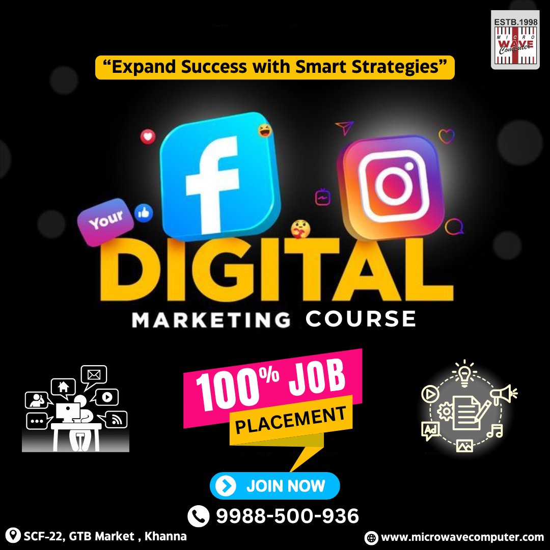komalkumar39022's tweet photo. DIGITAL MARKETING COURSE
A Digital Marketing course teaches you how to promote products, services, or brands online using strategies like SEO, social media, email marketing, and PPC advertising. 
#DigitalMarketing #OnlineMarketing #SEO 
https://t.co/3YirOZ9Z7n https://t.co/n7zHjvLi48