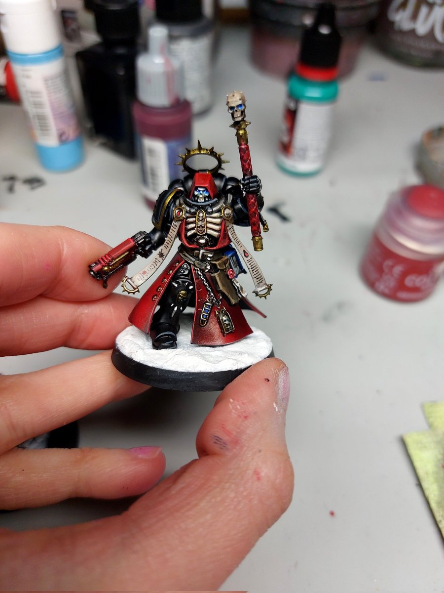 Blood Angels chaplain #Warhammer