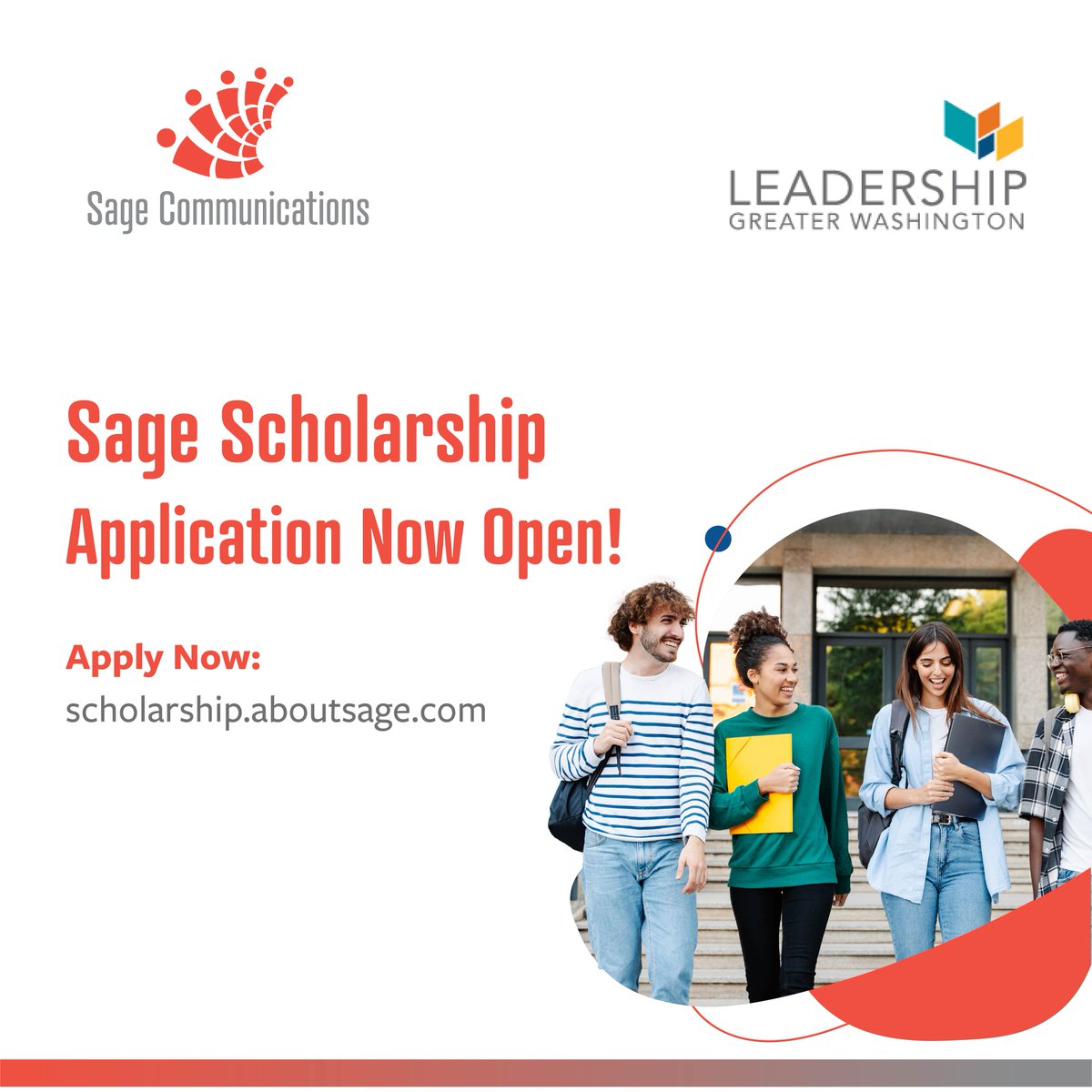 The Sage Scholarship awards $1500 to two college students interested in communications, journalism, marketing, PR or graphic design.  

Apply before it’s too late! The deadline to apply is April 1: scholarship.aboutsage.com  

#TheSageWay #SageScholarship