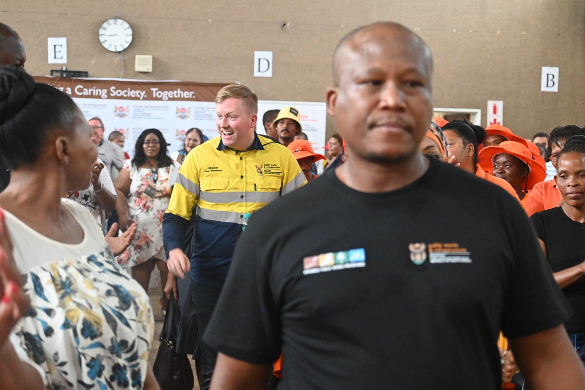 DeanMacpherson's tweet photo. This morning, we hosted the next leg of our EPWP listening tour in Upington, Northern Cape.

Many participants shared how the programme has played a vital role in poverty alleviation but also highlighted concerns about its misuse.

We are committed to reforming the programme to eliminate any opportunity for jobs-for-pals, political favouritism, or corruption. We are making the EPWP better for everyone! #LetsBuildSA 💙🇿🇦