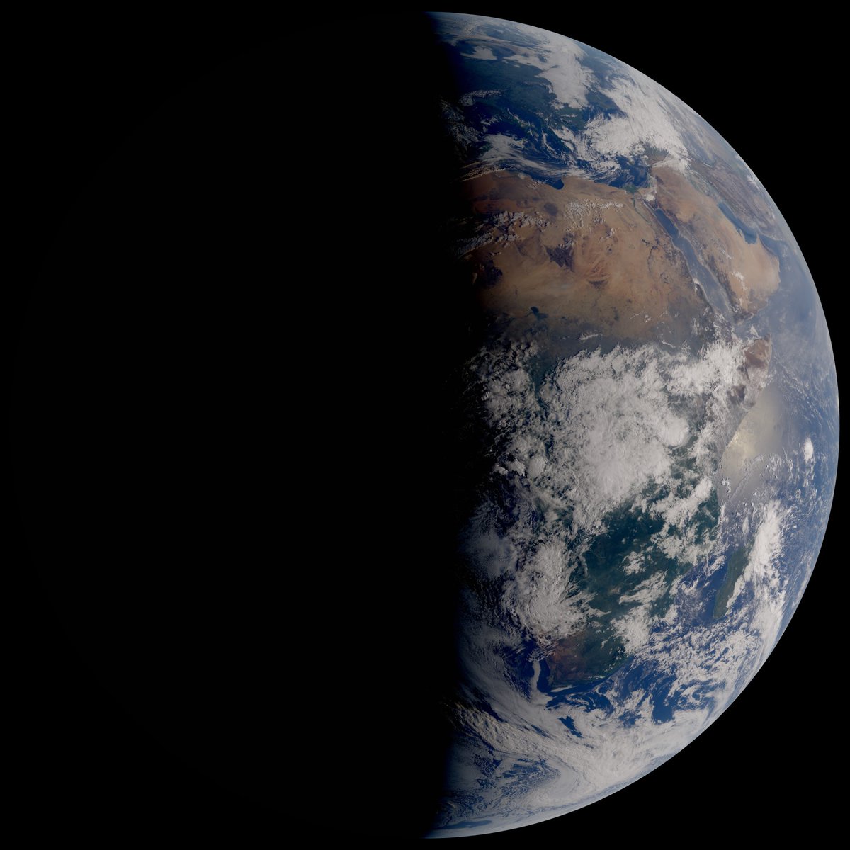 World Meteorological Organization (@wmo) on Twitter photo Happy Equinox! On 20 Mar 2025 at 10:01 CET the sun appeared directly above the Earth's equator!
The Equinox marks the beginning of spring in the Northern Hemisphere and the beginning of autumn in the Southern Hemisphere.
🛰️@EUMETSAT Metosat satellites, processed by <a href="/esa/">European Space Agency</a> Happy Equinox! On 20 Mar 2025 at 10:01 CET the sun appeared directly above the Earth's equator!
The Equinox marks the beginning of spring in the Northern Hemisphere and the beginning of autumn in the Southern Hemisphere.
🛰️@EUMETSAT Metosat satellites, processed by <a href="/esa/">European Space Agency</a>
