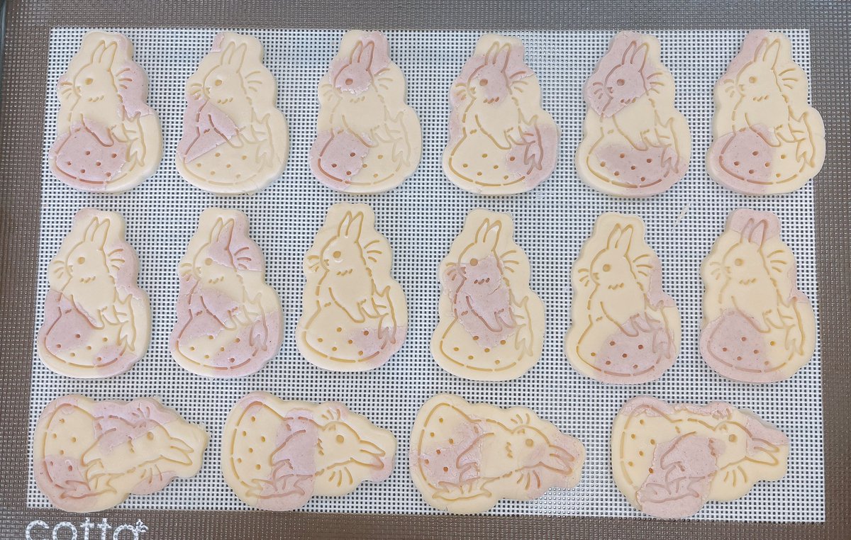 pomupomuprin03's tweet photo. 春になったらやりたくて
試作〜🍓🐰

もっと可愛い感じなんだけど
写真難しい🥺

@core_yum さんのうさちゃん🐰 https://t.co/quBllLVrYU