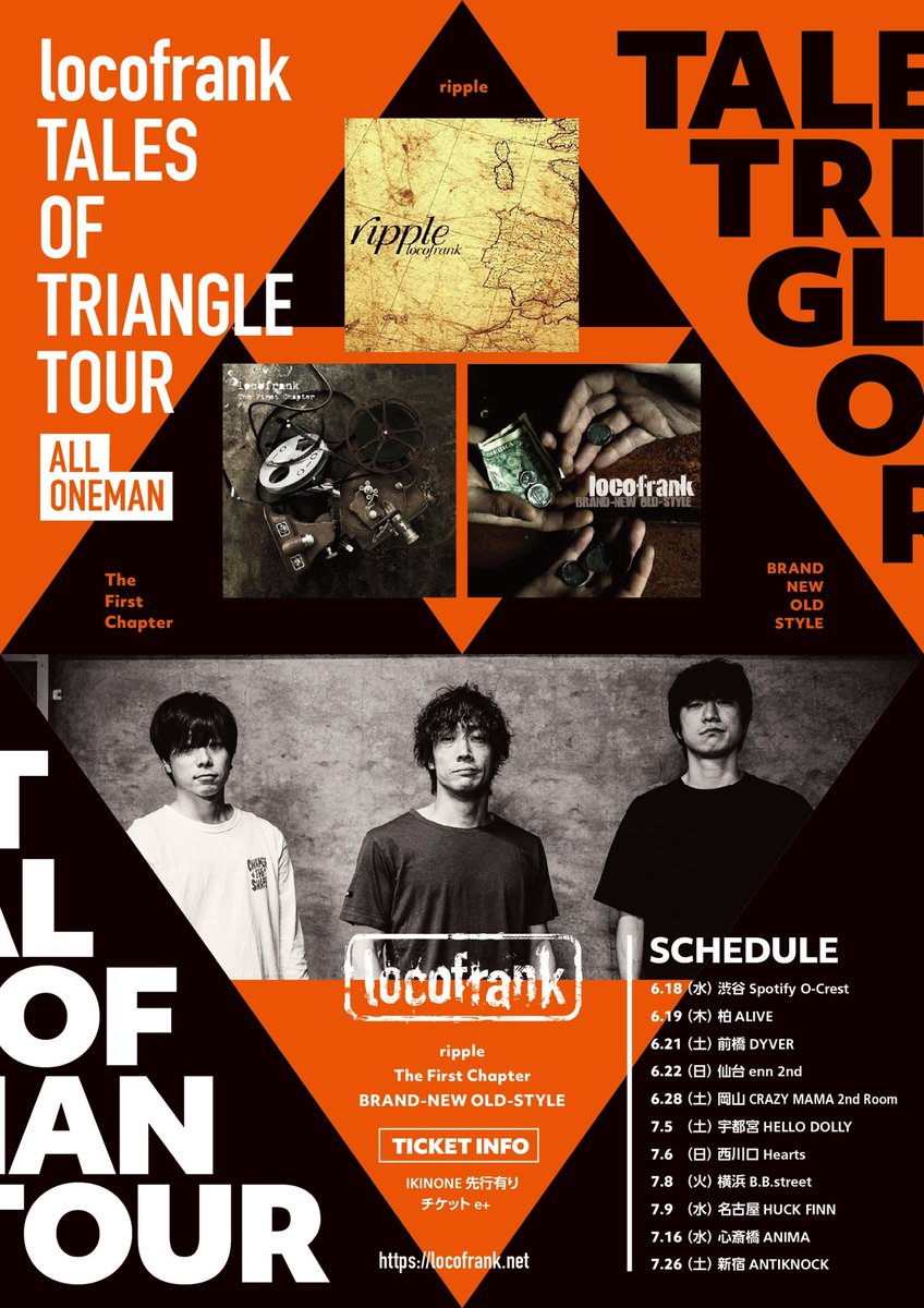 locofrank、HAWAIIAN6ら所属レーベル