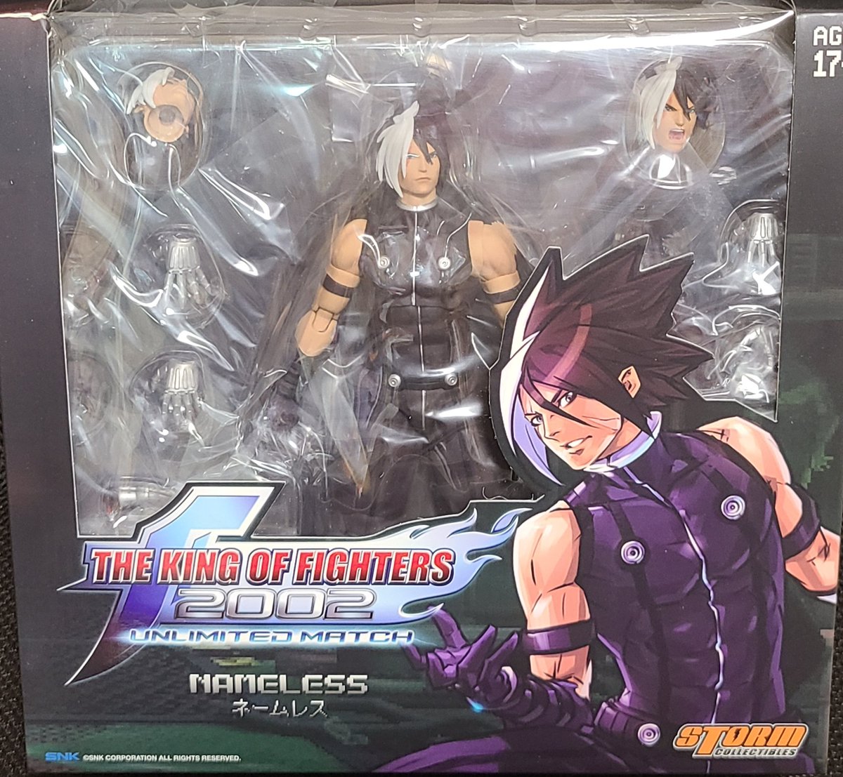 nonson2's tweet image. やっとネームレスのフィギュアが届いた～🙌✨
イケメンですな🤔✨
#KOF2002UM