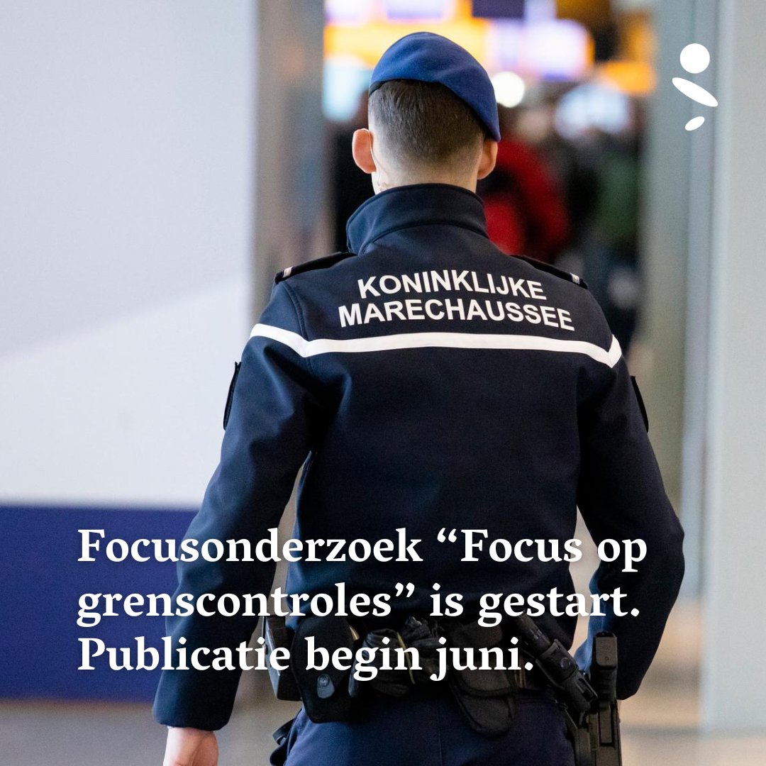 We zijn gestart met het onderzoek "Focus op grenscontroles". Dit onderzoek zullen we begin juni 2025 publiceren. Met dit onderzoek informeren wij u en de Tweede Kamer over de resultaten van de grenscontroles. 

rekenkamer.nl/actueel/lopend…