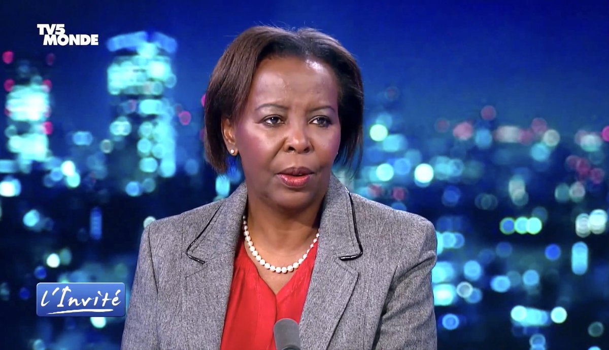 PatrickSimonin's tweet image. La journée internationale de la Francophonie ⁦@LMushikiwabo⁩ Secrétaire générale de la Francophonie est mon invitée exceptionnelle aujourd’hui sur @tv5monde face a l’actualité francophone ⁦@OIFrancophonie⁩ #Francophonie #JournéedelaFrancophonie #Mon20Mars #Mushikiwabo
