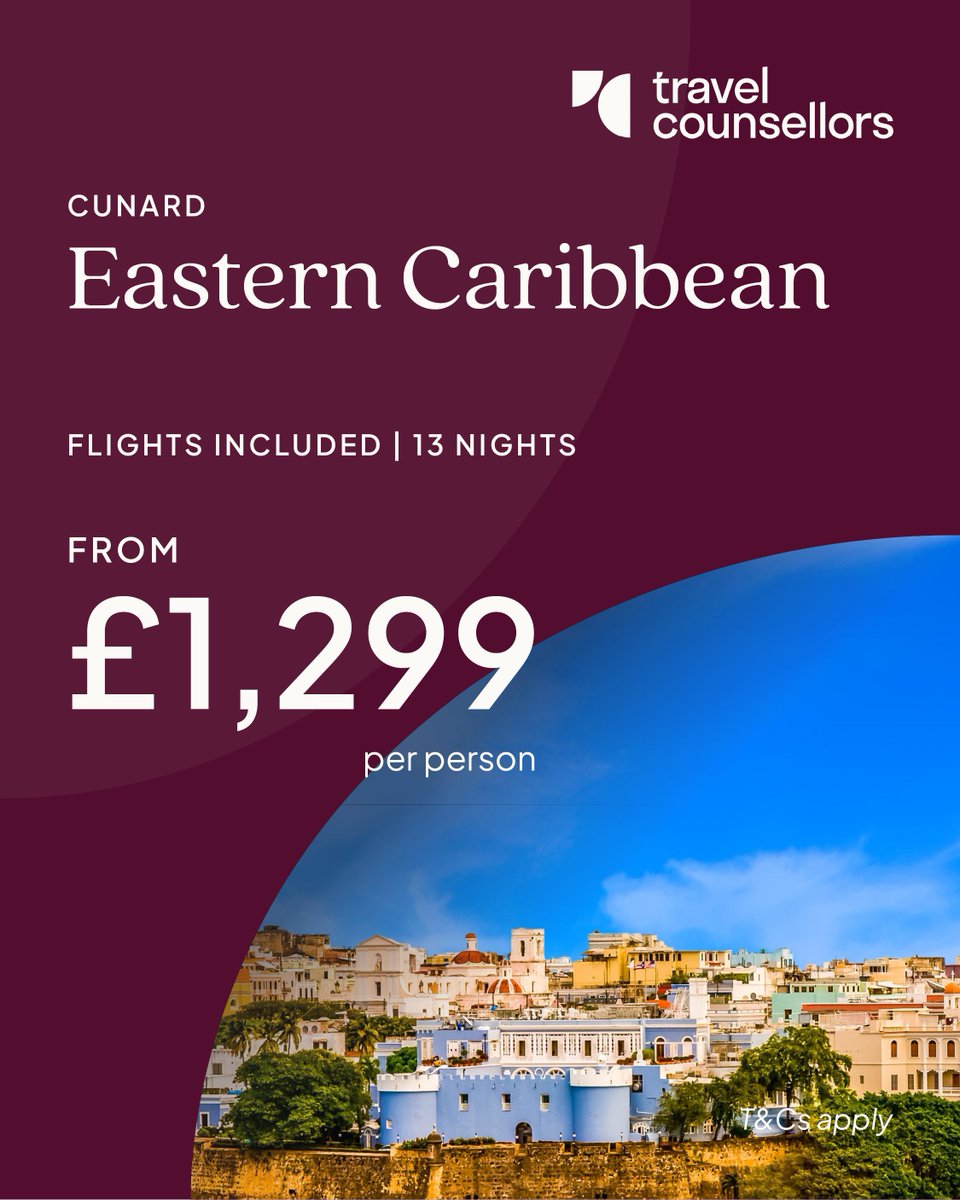 TCEmmaSavage's tweet image. This offer came to my attention today...its a goodun.  Free in November?  Like a luxury cruise...? This one is with Cunard!