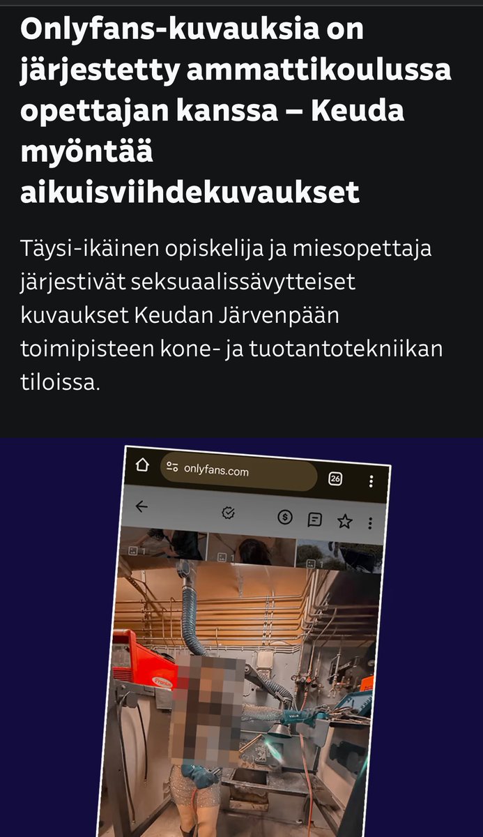 Vasemmisto hyökkäsi perussuomalaisten kimppuun, kun me sanoimme: ”Pervoilu pois kouluista”. Tämä on sitä pervoilua, mitä ei kuulu oppilaitoksissa olla! 

Miten vasemmistopuolueet puolustatte tätä? 

”Keudassa työskentelevä Viola kertoo, että eräs miesopettaja on avoimesti