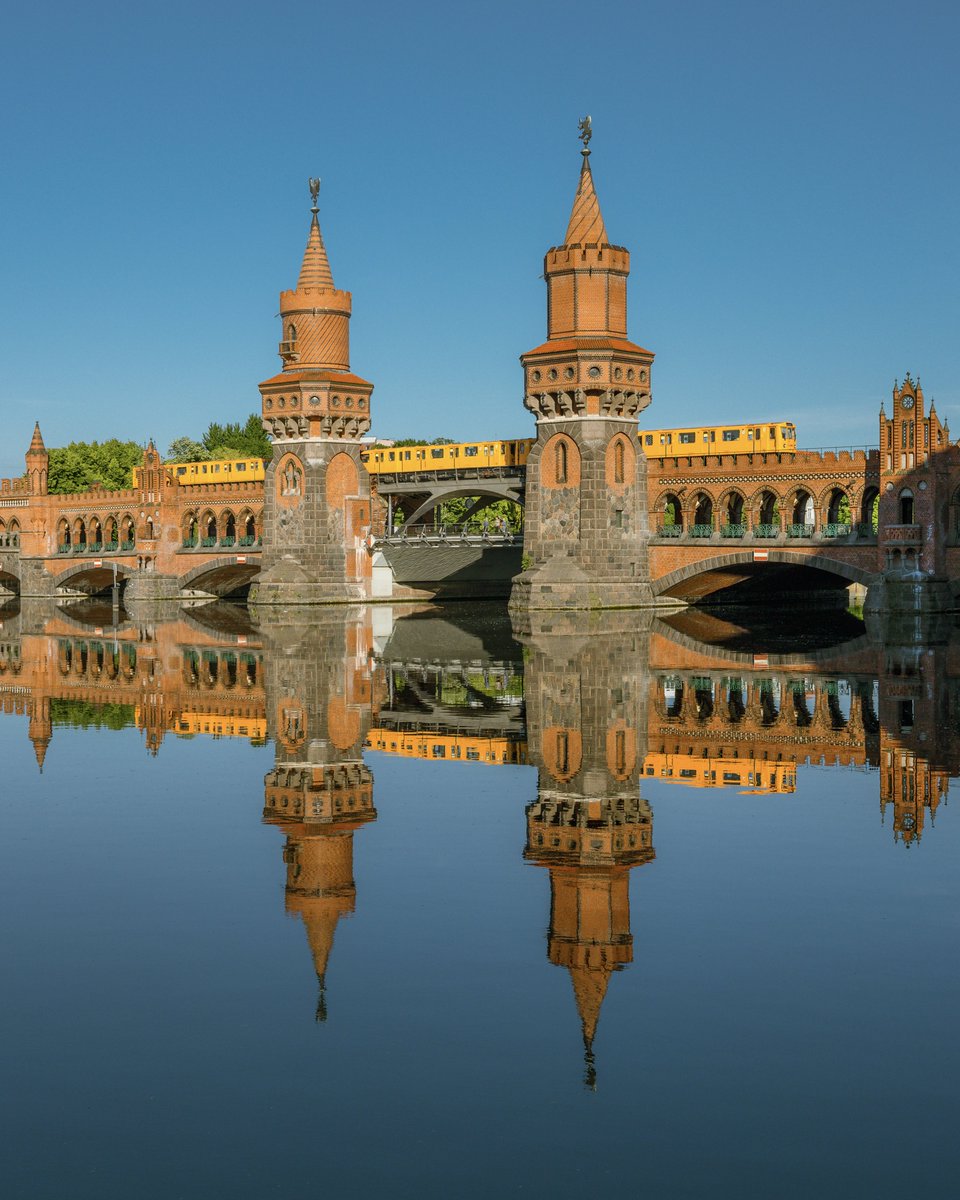 Morning reflections in Berlin