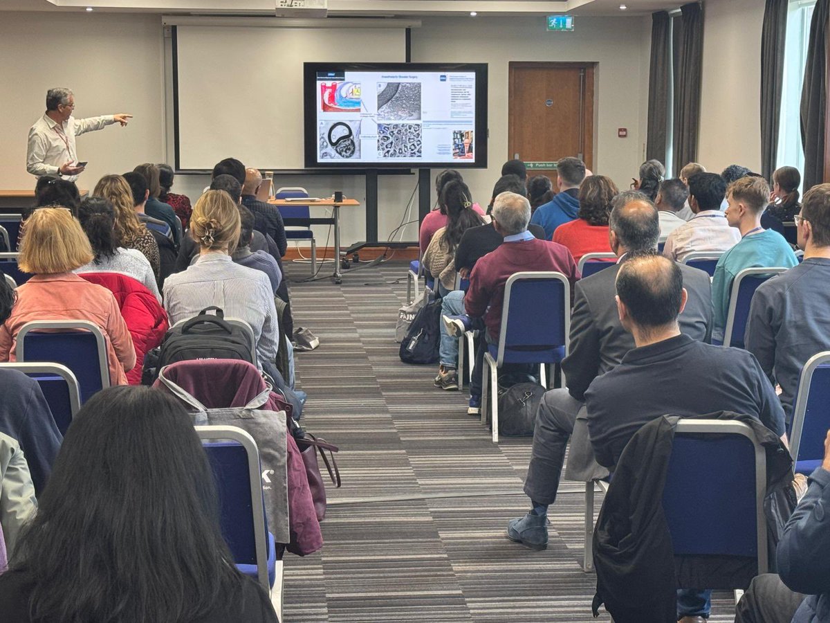 East Surrey Regional (@eastsurreyra) on Twitter photo #ESRAC2025
Dr Luis Valdes’ updates on shoulder anaesthesia.
Thank you <a href="/ESRA_Society/">ESRA | European Society of Regional Anaesthesia</a> <a href="/RegionalAnaesUK/">RA-UK</a> <a href="/docmorne/">Morné Wolmarans</a> #ESRAC2025
Dr Luis Valdes’ updates on shoulder anaesthesia.
Thank you <a href="/ESRA_Society/">ESRA | European Society of Regional Anaesthesia</a> <a href="/RegionalAnaesUK/">RA-UK</a> <a href="/docmorne/">Morné Wolmarans</a>