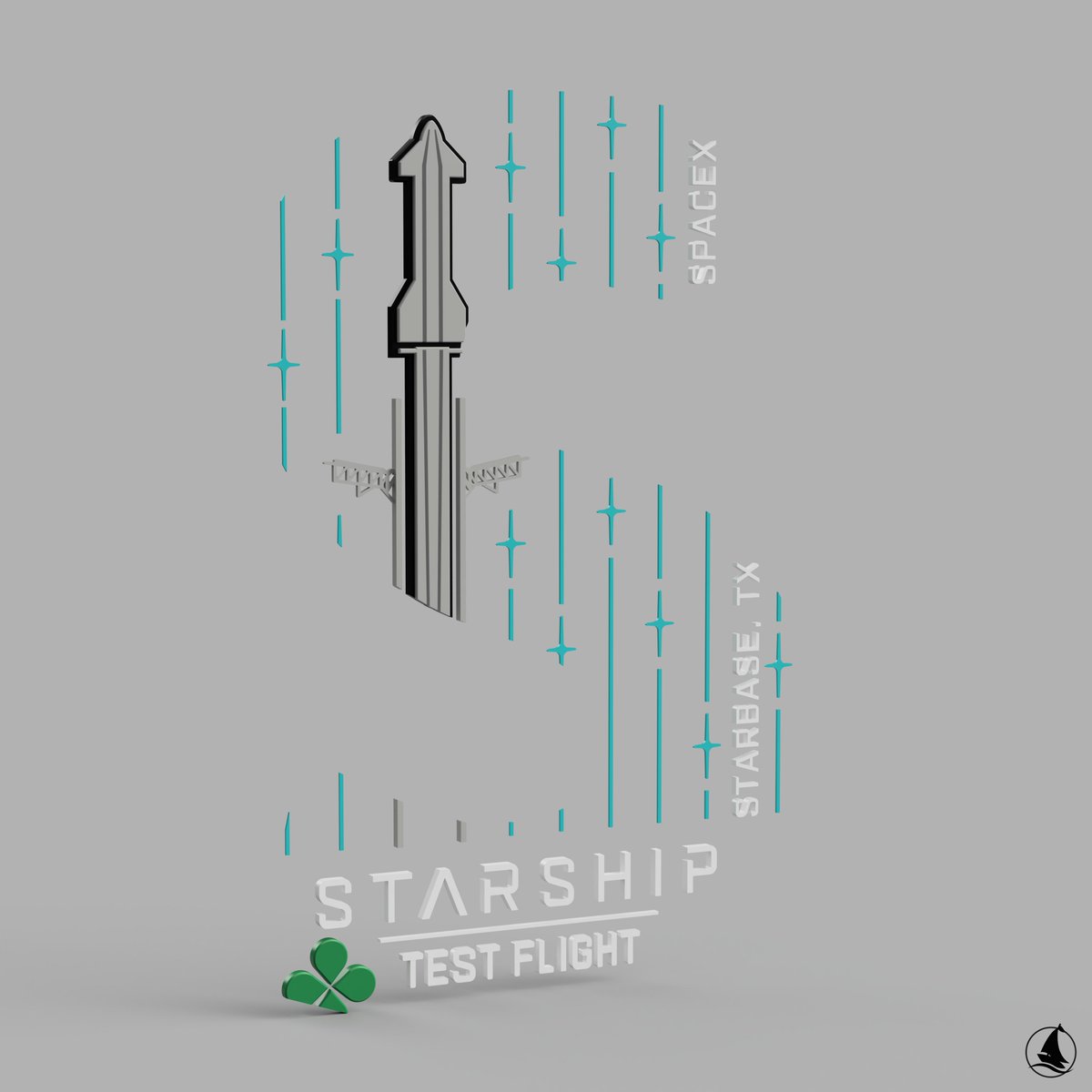 schiffer_soft's tweet photo. 13/x🚨Project - #Starship2025Project 🚨
Next letter. 🚀It's IFT1 time.😇Shape today is "S" 😍 What was the booster and ship number on this flight?😅
#IFT1 #Starship #3dPrint #SpaceX #schiffer_soft https://t.co/JqPcOuK9lZ