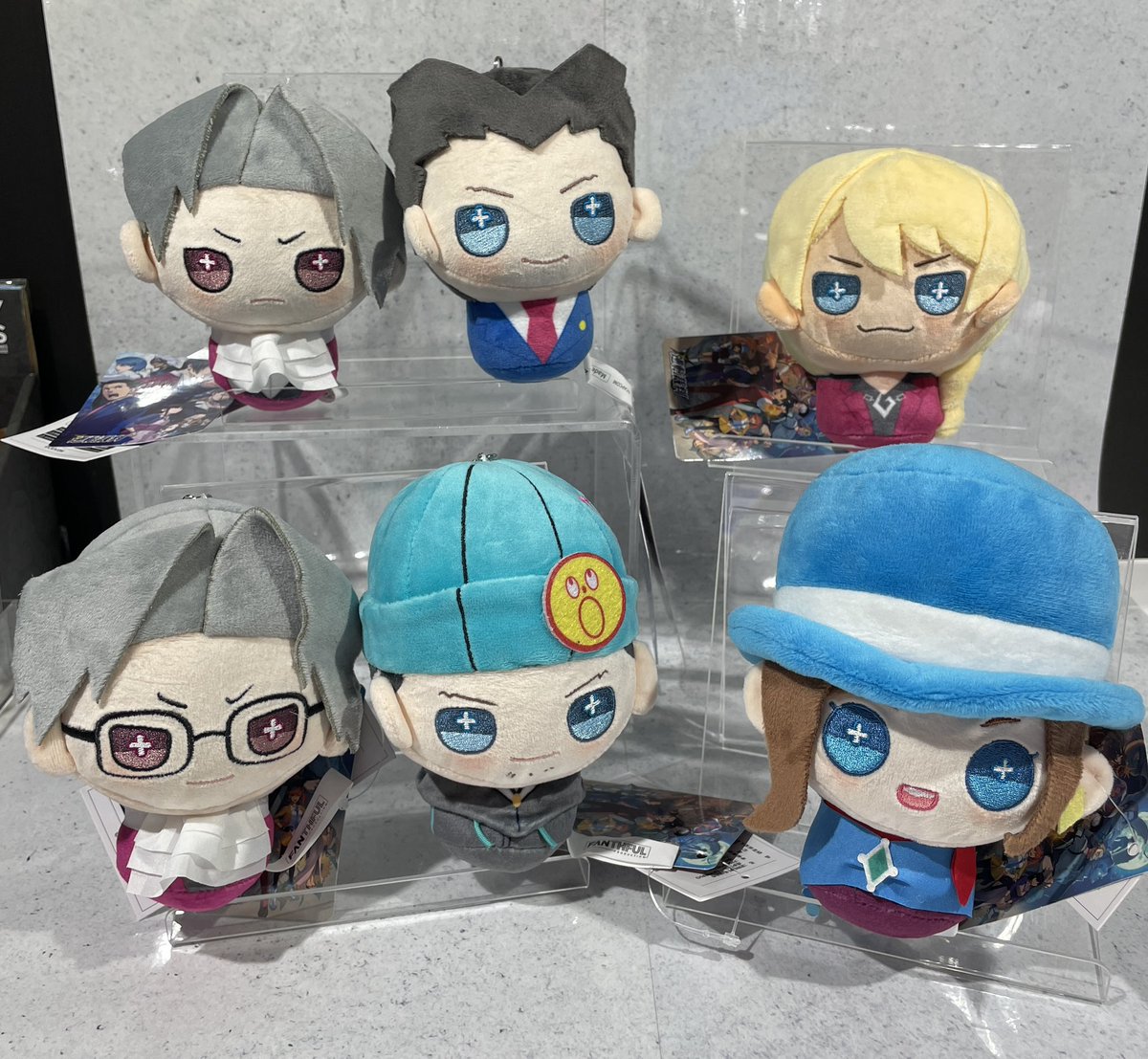 ?新商品‼️ ✨#逆転裁判? ぬいぐるみキーチェーン（6種） ＼ 主人公 