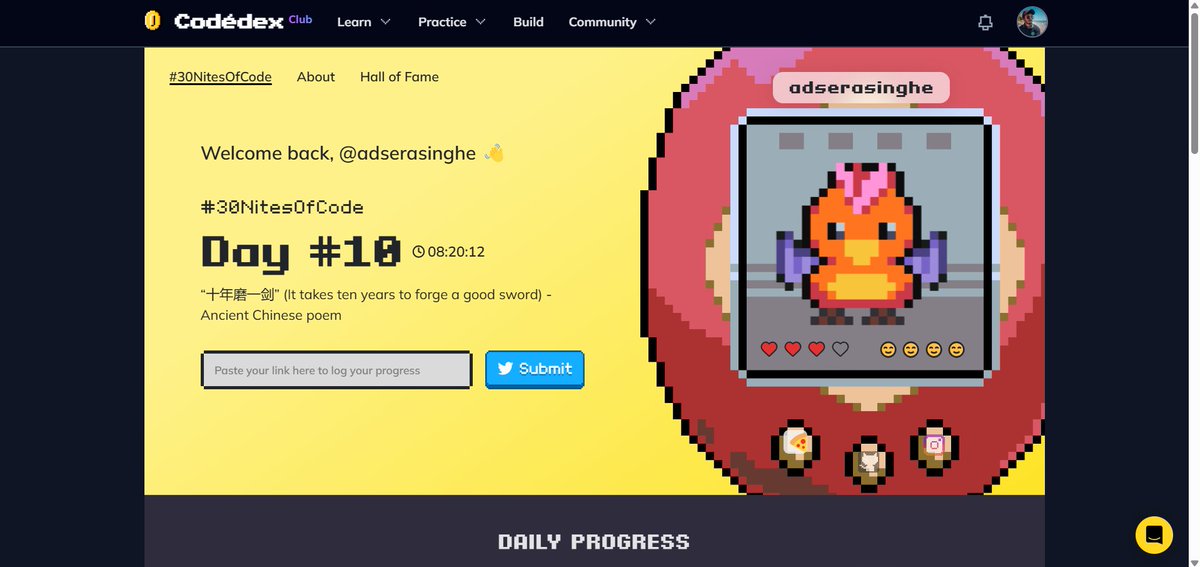 #30NitesOfCode