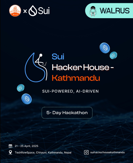 Sheenu_exe's tweet photo. GM Kathmandu , we coming
LFG!๐ฅ
@SaprooShrawan @hprasadsakhare @SuiNetwork
@ibrizai @WalrusProtocol @0xAmoghGupta
#sui #web3 #gm #hackerhouse #walru https://t.co/DOuhFh9urK