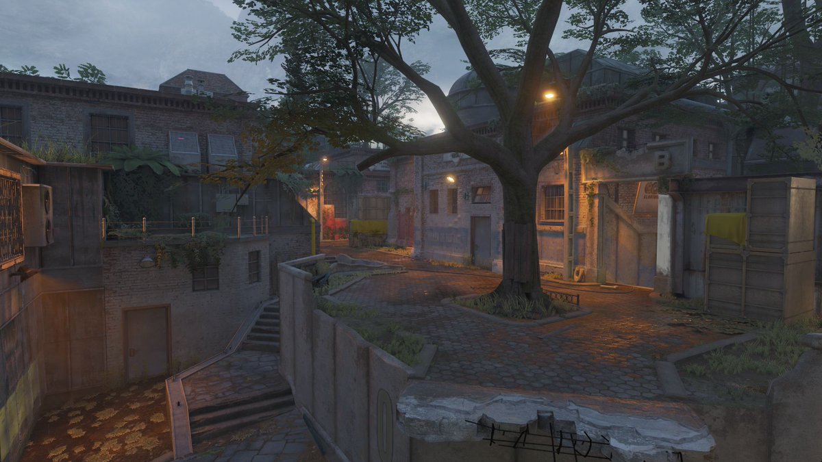 Grum1x's tweet image. #de_echolab🧪 Last month, we received a lot of requests from the community to finalize the map.
The map is still a WIP🏗️. In the latest version, we've added some weather conditions and colored lights. 🌦️
Map can be found @ steamcommunity.com/sharedfiles/fi…
#leveldesign #gamedevelopment