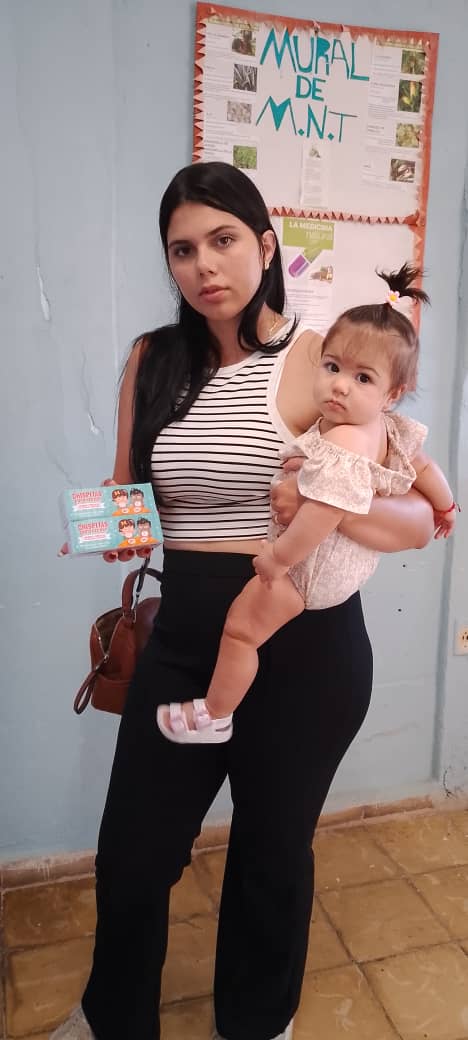 HigienePpb's tweet photo. 🅟oliclínico 🅟🅛🅐🅨🅐 🅑🅐🅡🅐🅒🅞🅐 
Entrega de la Chispita ⭐ a lactantes de 6 a 11 meses  
🏥 CMF 8 https://t.co/7RmuUEnios